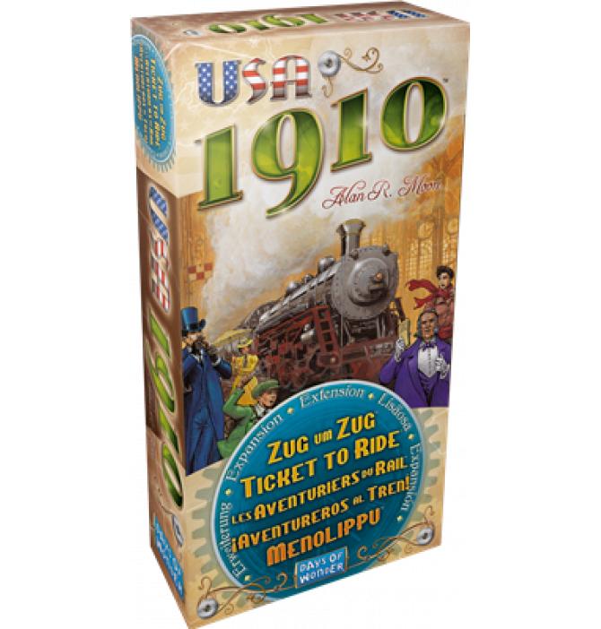 Extension Les Aventuriers du Rail USA : 1910 Extension Les Aventuriers du Rail USA : 1910