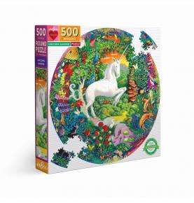 Puzzle 500 pièces - Unicorn Garden