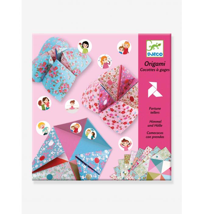 Origami - Cocottes à gages - Fleurs