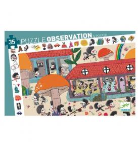 Puzzle Observation - L'Ecole des Hérissons