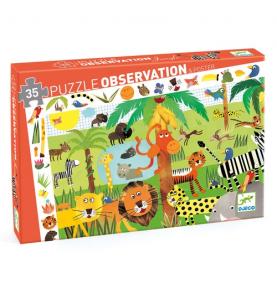 Puzzle Observation - La Jungle (35 Pcs)