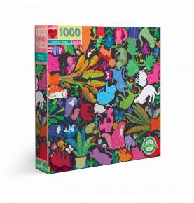 Puzzle 1000 pièces - Cats at work