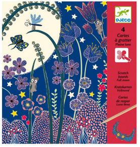 Cartes à gratter - Pleine Lune
