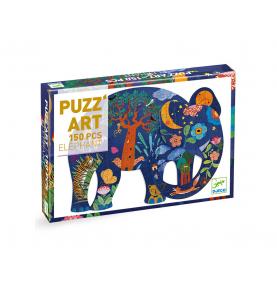 Puzzle - Puzz'Art Eléphant 150 pièces