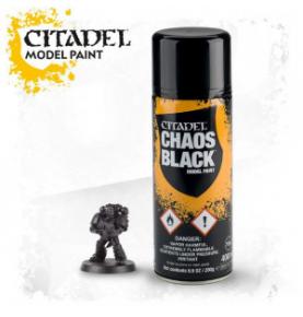 Peinture - Sous-couche Spray Chaos Black