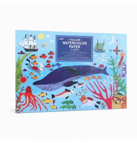 Papier Aquarelle - Sous la Mer