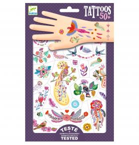 Tataouages Plume Color