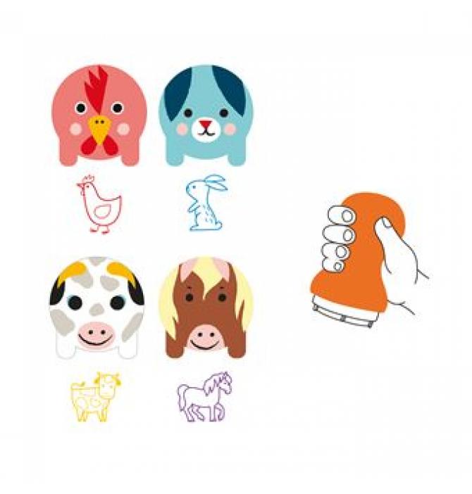 Tampons - Animaux de la ferme