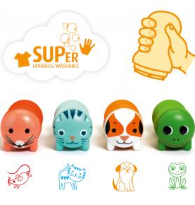 Tampons - Animaux du jardin