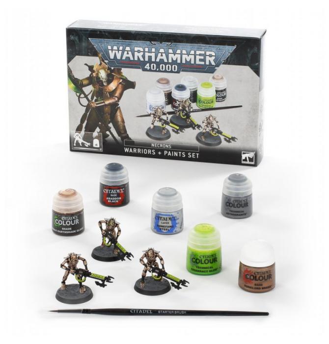 Warriors + Set de Peinture - Necrons
