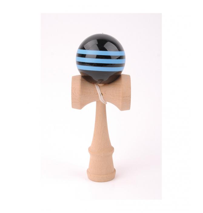 Kendama Noir rayé Bleu