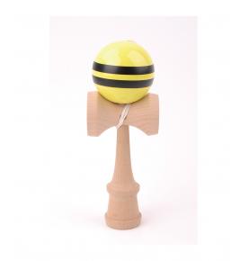 Kendama Jaune rayé Noir