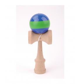 Kendama Bleu rayé Vert