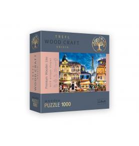 Puzzle French Alley en bois - 1000 pièces