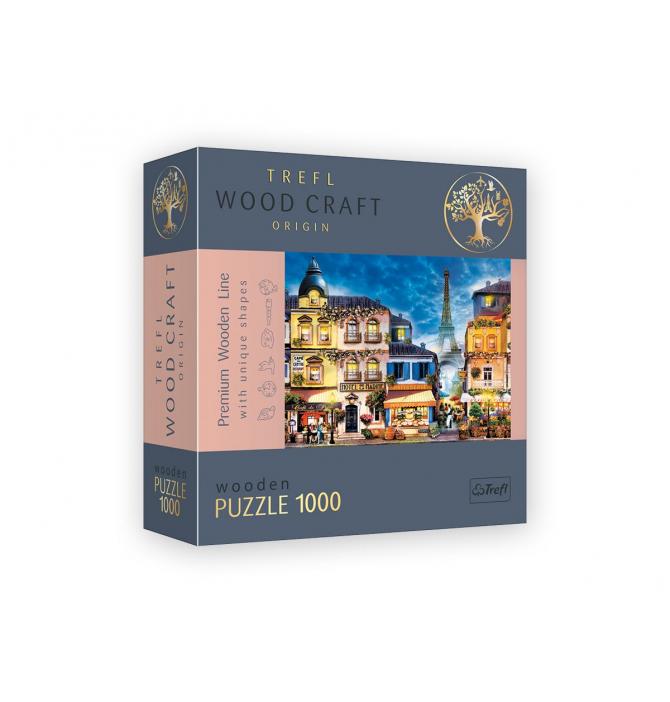 Puzzle French Alley en bois - 1000 pièces