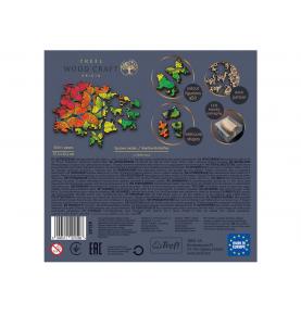 Puzzle Rainbow Butterflies en bois - 500 pièces