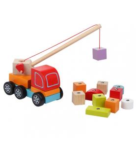 Grue Mobile en bois et magnétique