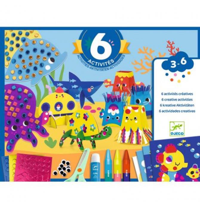 Coffret 6 activités - La Mer et ses plaisirs