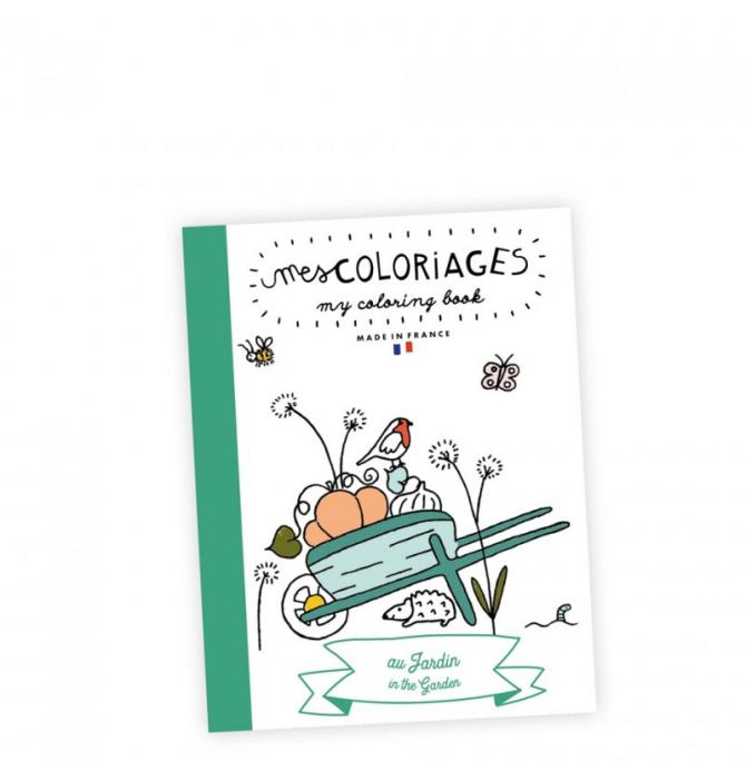 Carnet de Coloriage Au Jardin