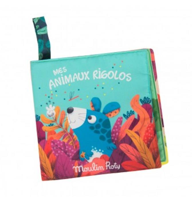 Livre en Tissu Mes Animaux Rigolos Livre en Tissu Mes Animaux Rigolos