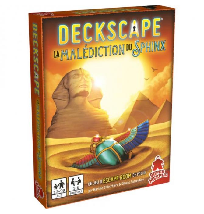 Deckscape - La Malédiction du Sphinx