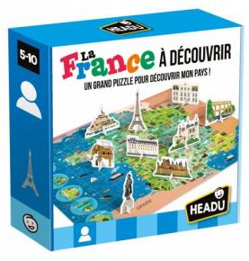 La France à Découvrir - Puzzle 108 pièces 