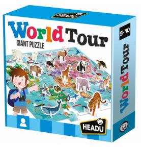 World Tour - Puzzle Monde 108 pièces