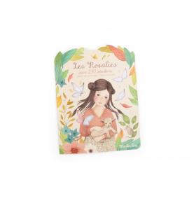 Les Rosalies - Cahier de Coloriage + 230 Stickers