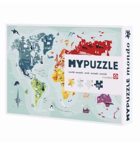 Mypuzzle Monde - 252 pièces