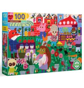 Puzzle 100 pièces - Green Market