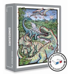 Puzzle 500 pièces - Dinosaurs 3D