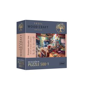Puzzle Treasures in the Attic en bois - 500 pièces