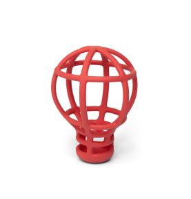 Hochet Montgolfière orange en silicone