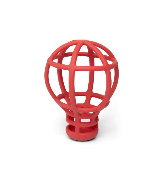 Hochet Montgolfière orange en silicone