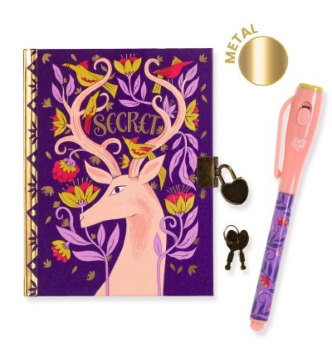 Carnet Secret Mélissa + feutre magique