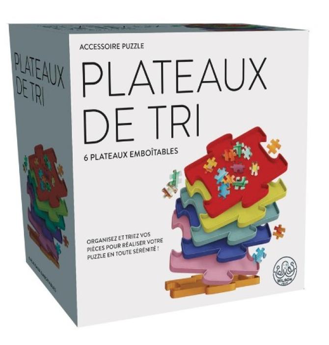 Plateaux de tri pour puzzles x6