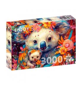 Puzzle Koala Kuddles - 3000 pièces