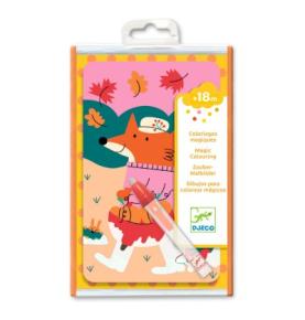 Coloriages à l'eau - 4 saisons