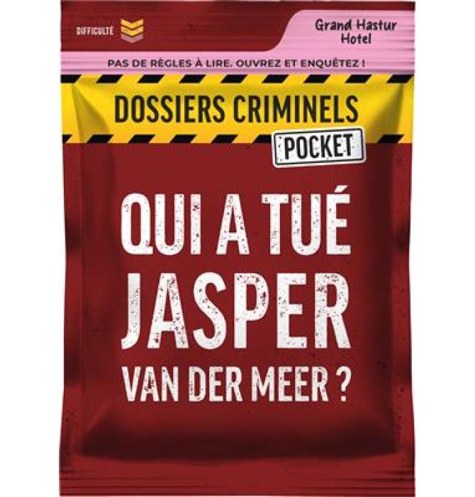 Dossiers Criminels Pocket - Qui a tué Jasper Van der Meer ?
