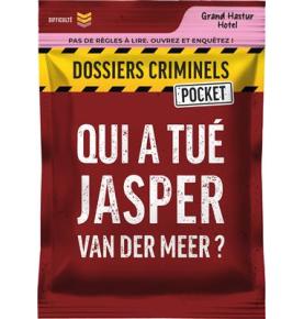 Dossiers Criminels Pocket - Qui a tué Jasper Van der Meer ?