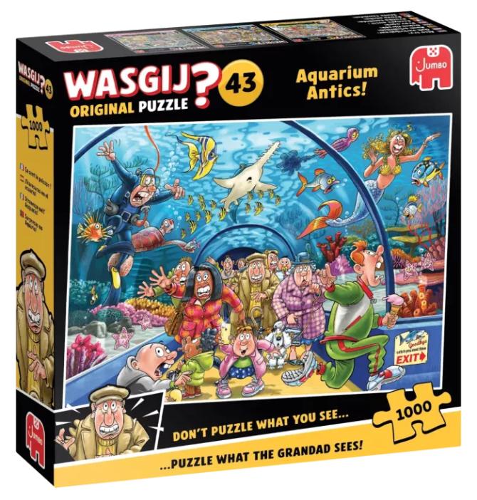 Puzzle Wasgij Ca sent le poisson - 1000 pièces