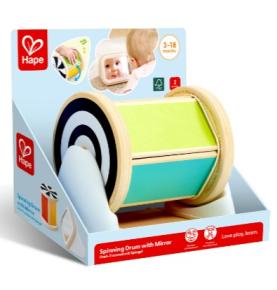 Tambour Rotatif avec Miroir Montessori