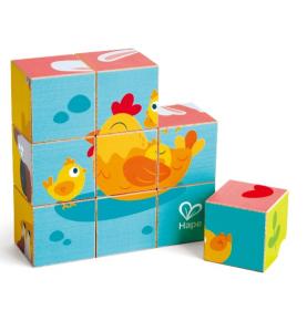 Puzzle Cubes Animaux de la Ferme