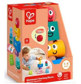 Set de 10 Blocs à Empiler Montessori