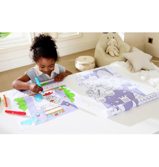 Rouleau à Dessin et Feutres - Château Fort