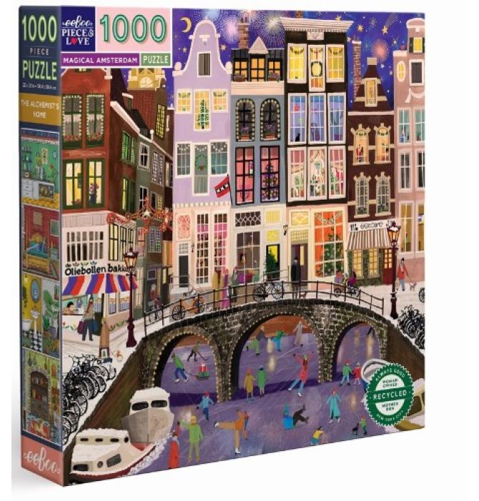 Puzzle 1000 pièces - Magical Amsterdam