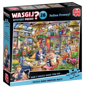 Puzzle Wasgij Folie Féline ! - 1000 pièces
