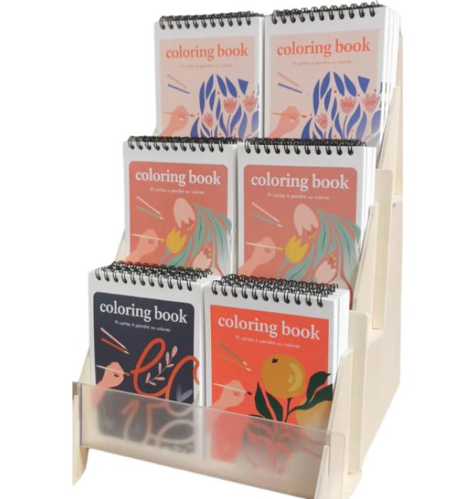 Coloring Book - 14 Cartes à Peindre ou à Colorier