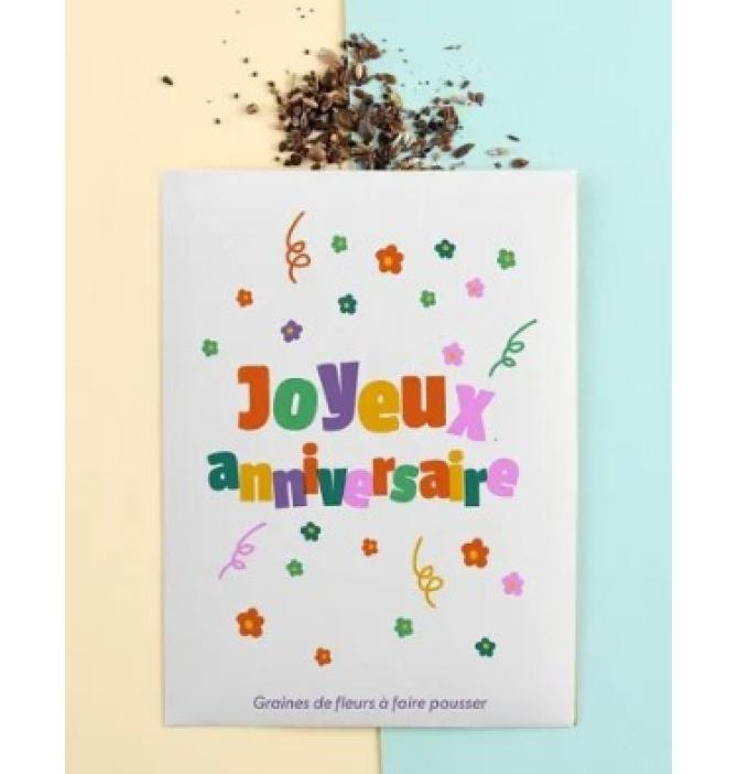 Sachet Message "Joyeux Anniversaire !"