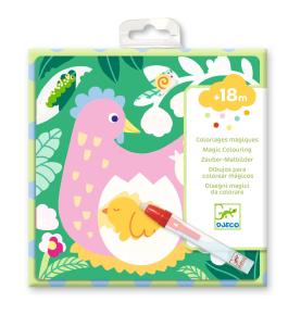 Coloriages Magiques - Coucou Caché Bébés du Jardin